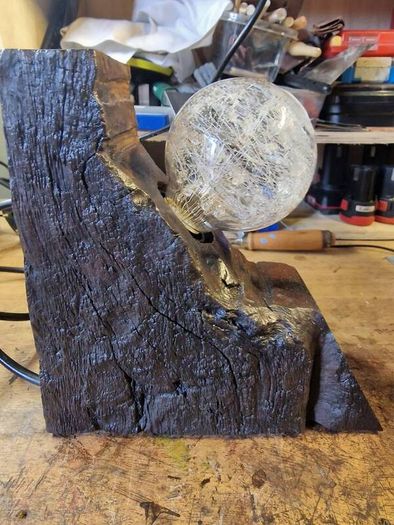handmade lamp