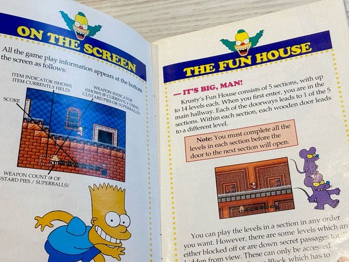 Krusty's Super Fun House for Nintendo SNES - Boxed