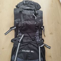 90L travel backpack unisex