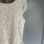 RRP 510 Communion dress ivory designer Teter Warm Image 5