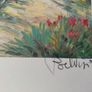 Limited edition lithograph Chemin de village by Marcel Belvisi 226/390 Image 3