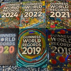6x Guiness World Record books
