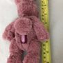 Gotz Small 8 " dusky pink plush bunny rabbit collectible Image 3