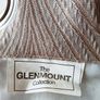 Textured light brown swirl patterned eyelet curtains from The Glenmount Collection made of polyester  size h 230cm, w 220cm (each) Image 4