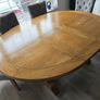 Dining Table Expanable plus 6 chairs Image 2
