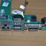 Dell Latitude E5510 USB, VGA, Ethernet, Power Button Daughterboard Image 2