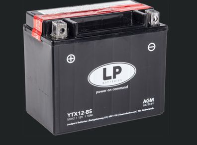 Motorbike Battery YTX12-BS