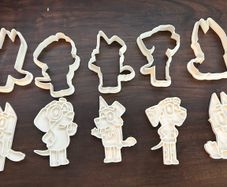 Bluey cutters - baking mold