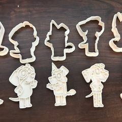 Bluey cutters - baking mold