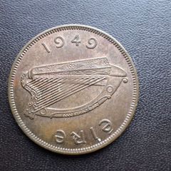 1949 Irish Republic. One Penny. Nice condition!