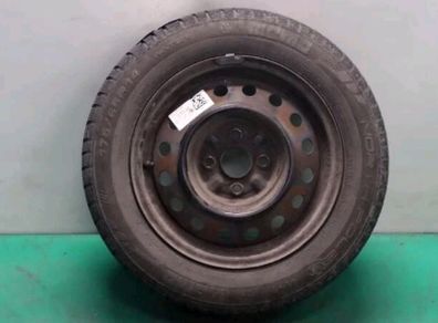 14" 4x100 steel wheel