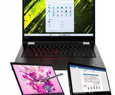 2in1 Lenovo ThinkPad L13 Yoga Convertable 13.3", Intel i7 10th Gen 16GB RAM 500GB SSD Windows 11 Pro (Touch Screen)