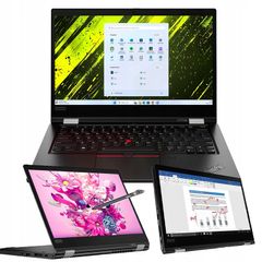 2in1 Lenovo ThinkPad L13 Yoga Convertable 13.3", Intel i7 10th Gen 16GB RAM 500GB SSD Windows 11 Pro (Touch Screen)