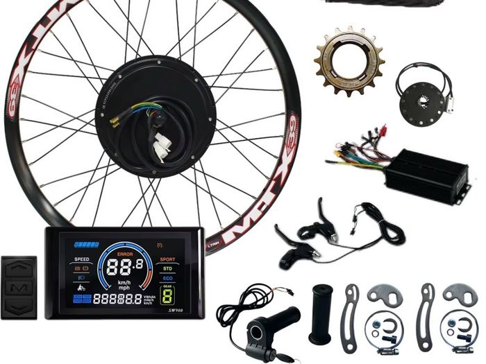 Conversion kit 72v 5000w 27.5 inch