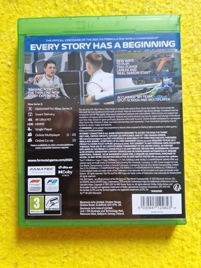 F1 2021 Formula 1 The official videogame xbox 1 One Xbox Series