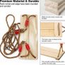 Wooden Garden Swing Seat,Swings with Adjustable Rope, Durable Playground Swing Set, Easy InstallIndoor, Hanging Seat, Outdoor Wood Swing Chair for Adults & Kids,Swing Seat Max Load 150KG MULTIPLE COLOURS AVAILABLE (FREE POSTAGE) Image 6