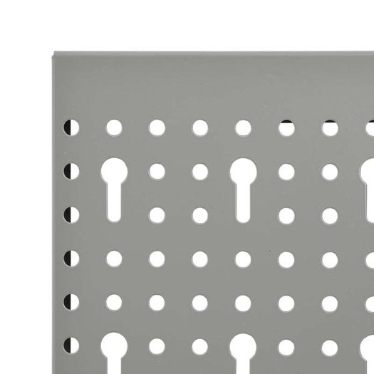 Wall-mounted Peg Boards 4 pcs 40x58 cm Steel
