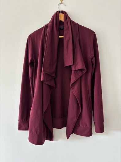 AllSaints Delia Draped Waterfall Cardigan
