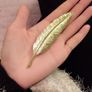 Beautiful Feather Brooch Image 2
