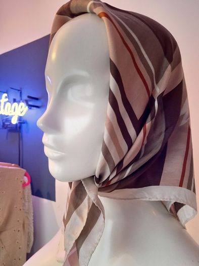 Vintage Pierre Cardin Silk Scarf 70s