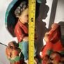 vintage large Chalk boy and Girl Image 6