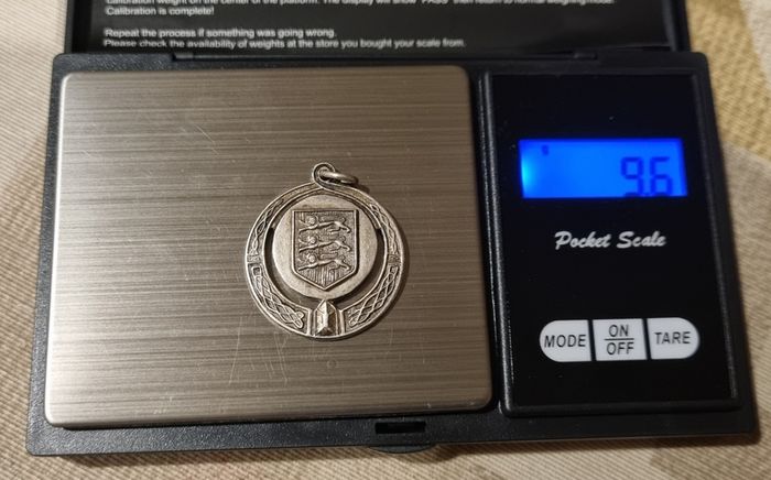 GAA Silver Medal Engraved & Hallmarked 1964 Clare Juvenile Hurling Killaloe? 9.6g