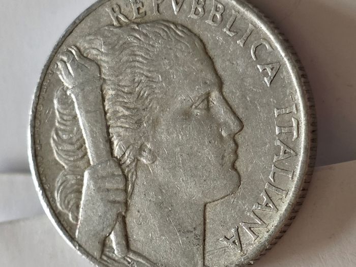 Italy 5 Lire, 1950, L. 5 R