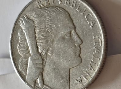 Italy 5 Lire, 1950, L. 5 R