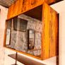 Kai Kristiansen Rosewood wall system with tambour cabinet Denmark 1960s Image 6