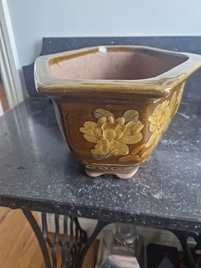 vintage bonsai planter