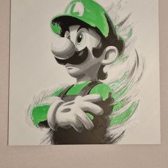 Luigi 3D printed picture
