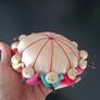 Vintage Chinese Silk Doll Pin Cushion Image 3