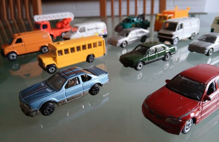15 Urban And Service Toy Cars