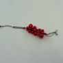 Coast coral beaded necklace and bracelet Image 4