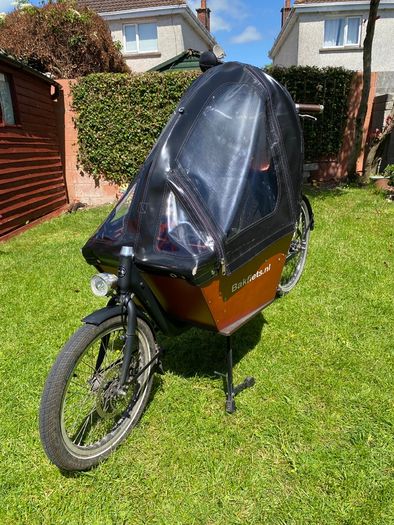 Bakfiets Classic Electric Cargo Bike Short Steps