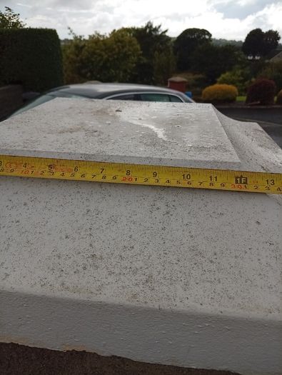 Concrete wall cappings