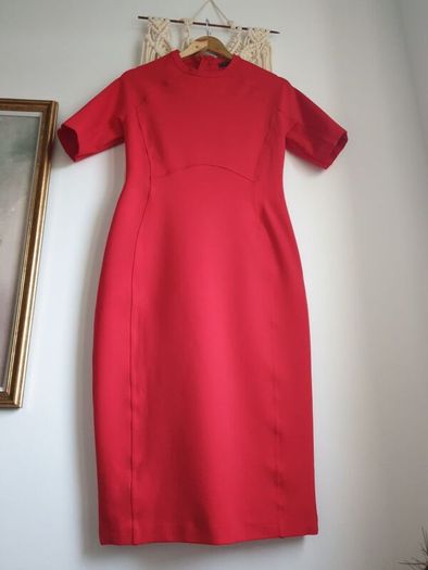 M&s Red Dress Size Uk 12