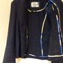 Per Una Navy Pure Linen Blazer S12 Image 8