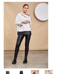 Naya Faux Leather Leggings...