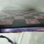Vintage Marble Chess Board, 14 inch Marble Chess Board, 14 inch Pink and Black Checked Game board Image 9