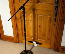 microphone, XLR Cable, and Stand