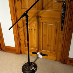 microphone, XLR Cable, and Stand
