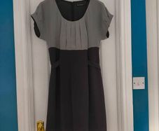 Planet silk dress