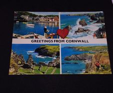 Greetings From Cornwall - Multi-view Postcard