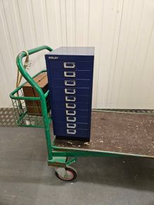 bisley 10 drawer cabinet