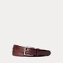 Polo Ralph Lauren Leather Dress Belt - SIZE 34 Image 2