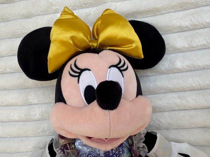 WDW 50th Anniversary Celebration Minnie Mouse Plush Toy approx. 38 cm. Used Dirty Please look at the pictures