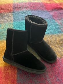 Next Girls Black Winter Boots