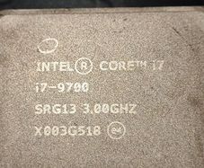 4x.  Intel Core i7 -9700. SRG13 3.0 GHz. Mint Condition/ Perfect working order