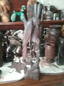 Carved Wooden Birds